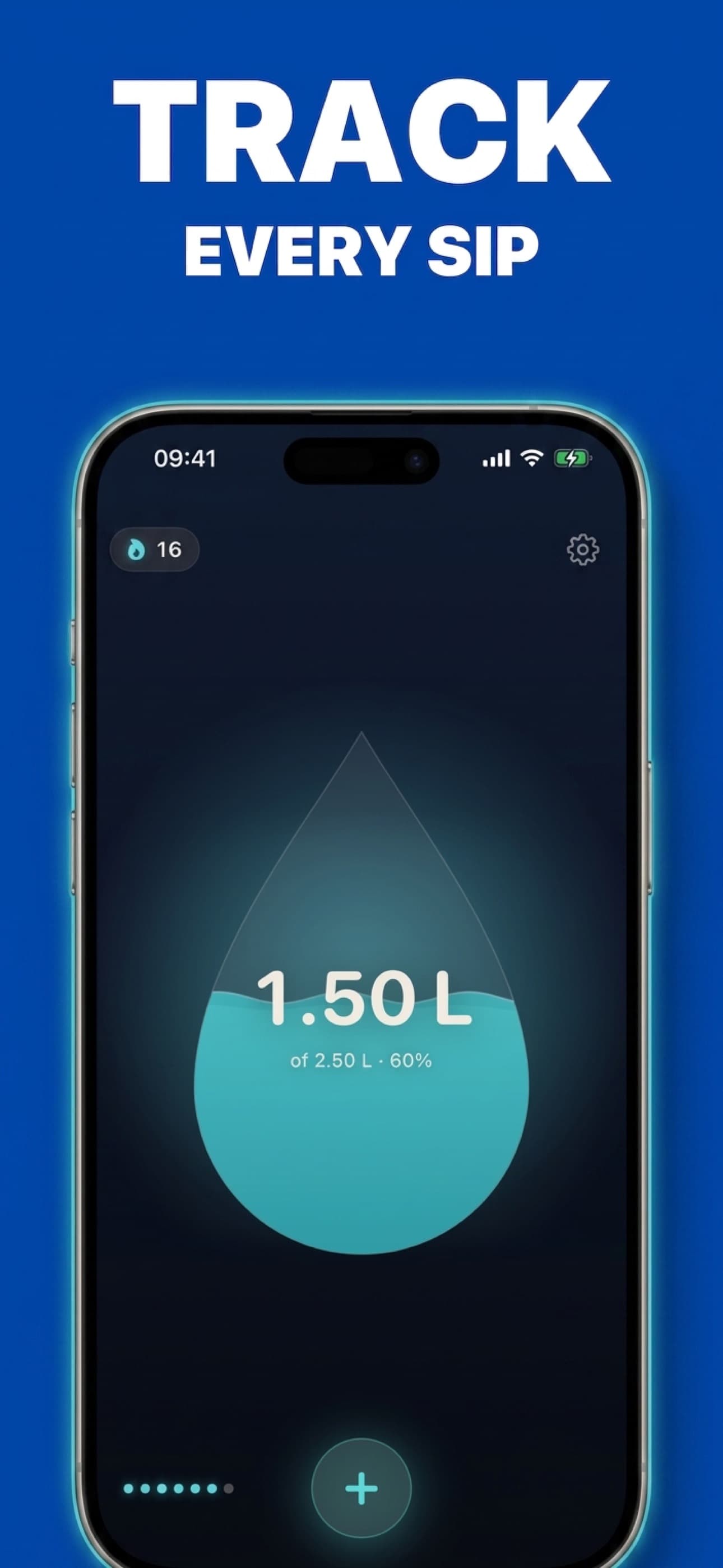 SipStreak on iPhone